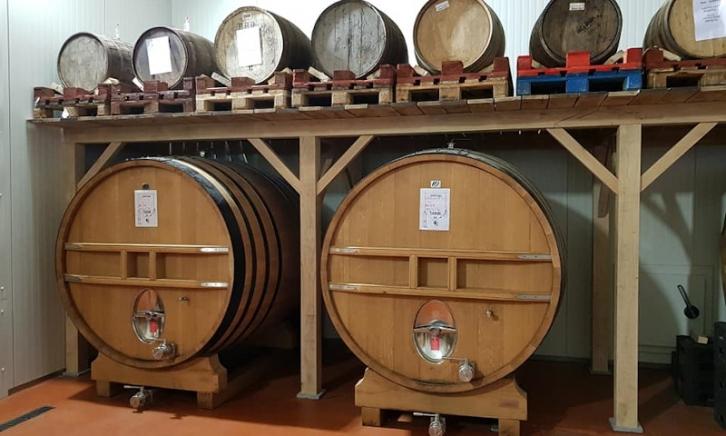 Eiken vaten Deca brouwerij Eiken vaten Deca brouwerij